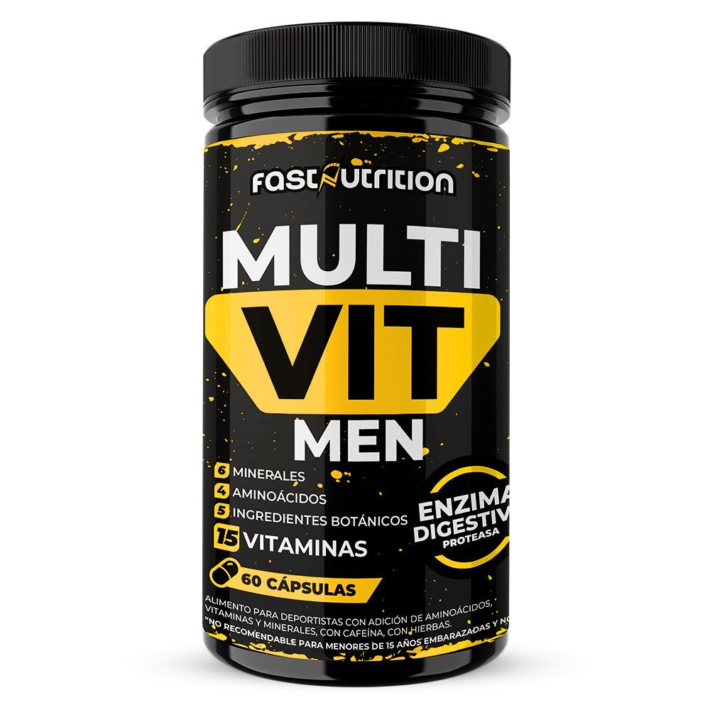 Multivitamínico para Hombres MultiVit 60 Cápsulas