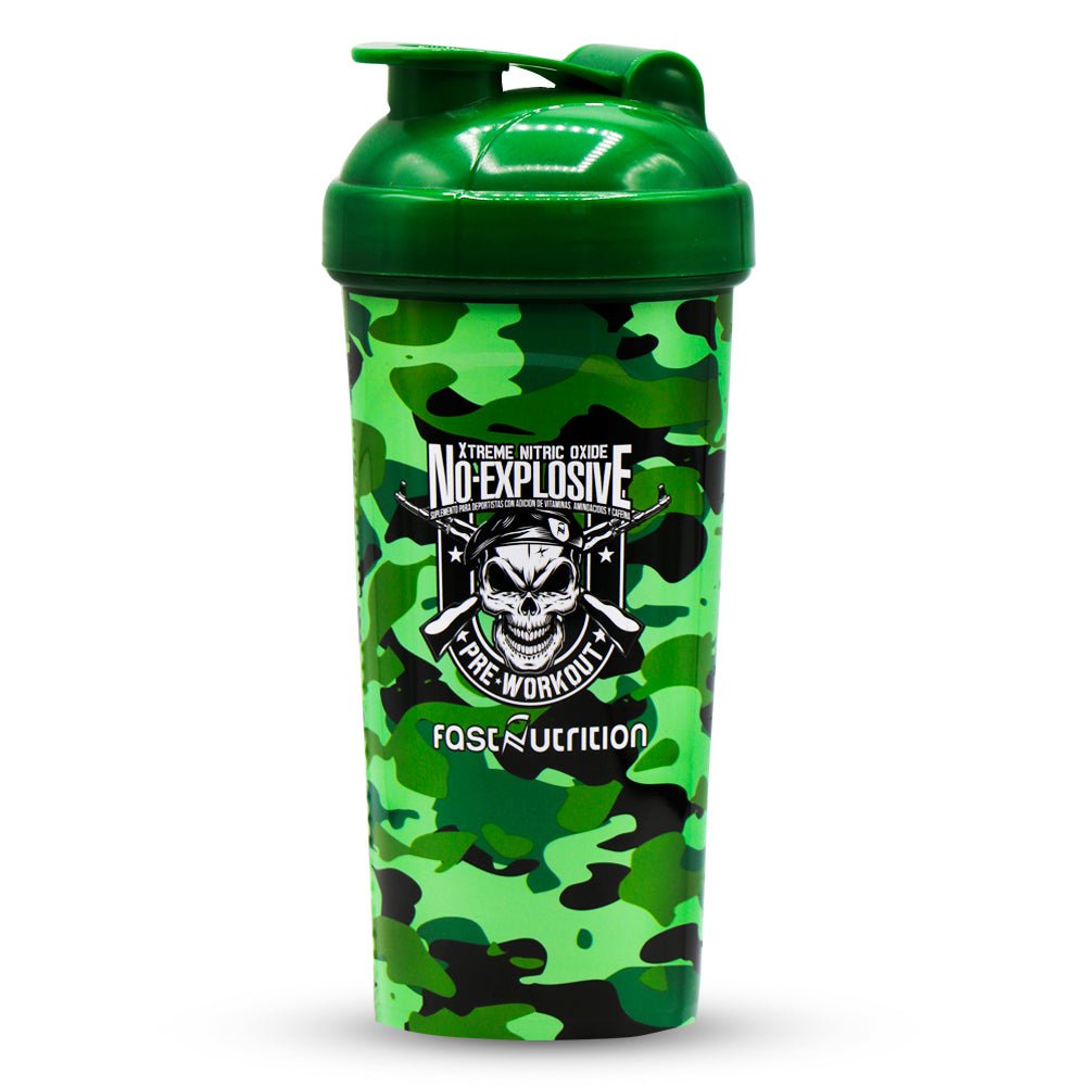 Shaker 700ml Camo Green Explosive Fast Nutrition